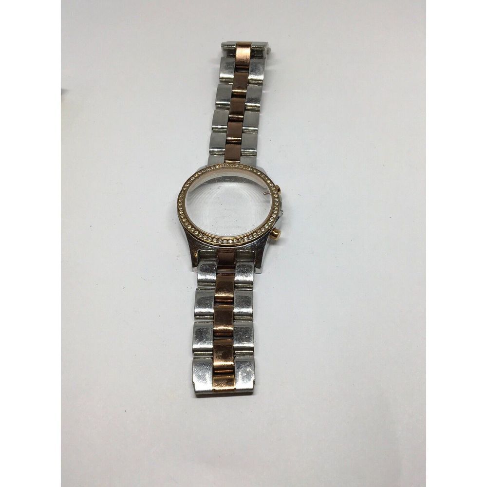 Michael Kors Watch Bracelet Links Case Use For Parts 20mm Band Gold A755
